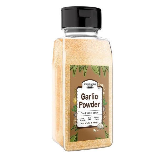 Unpretentious Garlic Powder, 4 Cups, Pure & Natural, Fine Ground, Non-GMO &
