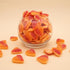 Gummy 1-Pound Gummies Peach Hearts Candy | Bag | Sweet and Sour Dye Free Candy Hearts | Soft Peach for Gifting