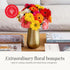 15 BloomsyBox: Stems Multicolored Gerbera Daisy Bouquet, Durable, Hand Tied, Responsibly Sourced, Farm Fresh Flower