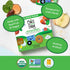 Once Upon a Farm Organic Toddler Snack Bars - Apple, Sweet Potato & Spinach