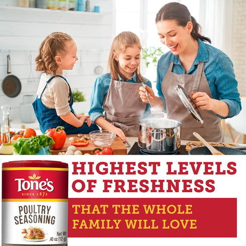 Tone's Poultry Seasoning, 0.40 Ounce
