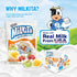 Milkita The Real Milk Lollipop Bag - Gluten Free Chewy Candies with Calcium, 10 Pcs (Strawberry, Honeydew, Mango)