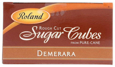 17.6 oz Roland Rough Cut Demerara Sugar Cubes