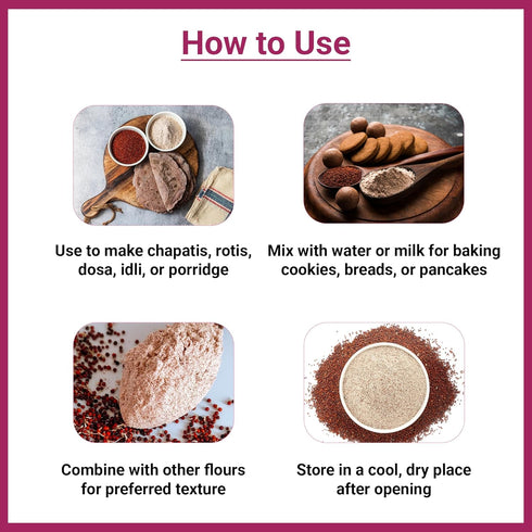 Jalpur Organic Ragi Flour - Nutrient-Rich Superfood