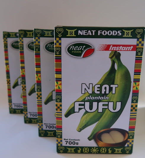 Generic 4 packs 4x 700g Neat plaintain fufu
