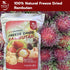 NESAR FOOD 100% 70 (2.47 oz Pack 1) Premium Freeze Dried Rambutan Natural, Freeze-dried fruit, Real Fruit Snack, No
