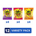 Sour Patch Kids Pack, 12 Fruit Flavors Soft & Chewy Candy Variety Peach, Grape, Strawberry, Bags