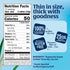 6 Oz Lundberg Organic Thin Stackers, Brown Rice, Lightly Salted, Thin Rice Cakes, Gluten-Free, Vegan, Healthy Snacks