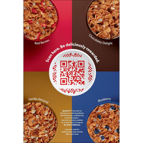 11 12.9oz (1 Special K Cold Breakfast Cereal, Vitamins and Minerals, Made With Real Almonds, Vanilla and Almond, Box