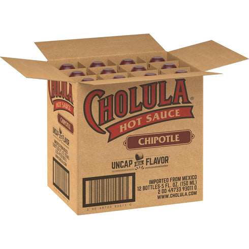 Cholula Chipotle Hot Sauce, 5 fl oz (Pack of 12)