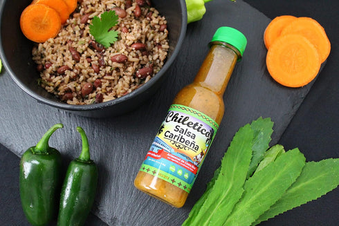 Chiletico Costa Rica Caribbean Sauce, Hot, 10.5 fl oz, Pack of 1