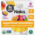 Noka Superfood Fruit Smoothie Pouches with Immune Support, Super Tropical, Healthy Snacks