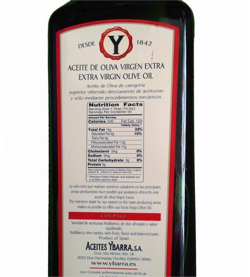 Ybarra (750 Ml) Extra Virgin Olive Oil From Spain