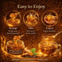 17.6 oz (500g) (1Bottle) Honey Hack for Neuropathy, with Ceylon Cinnamon Ginger Turmeric Black Pepper