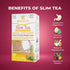 25 (6 Pack) Hyleys Slim Tea Pineapple Flavor - Weight Loss Herbal Supplement Cleanse and Detox - Tea Bags