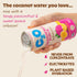 C2O (12 Pack) 700mg 12 10.5 oz - Coconut Water Infusions - Passionfruit Punch of Electrolytes - Made with Fresh Coconut
