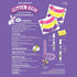 Set Vibrant Easter Egg Glitter Decorating