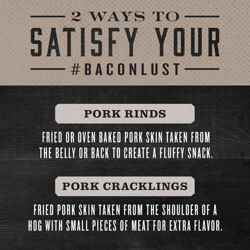EPIC Sea Salt & Pepper Pork Rinds - Keto Friendly, Paleo Friendly, 2.5 oz
