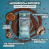 14 Immune Wellbeing, 12 oz (2 Pack) Organic Mushroom Coffee Blend Dark Roast, Organic Lion's Mane, Chaga, Red Reishi