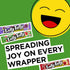 1.5 (Pack 24) Laffy Taffy Stretchy & Tangy Variety Candy Box, Grape, Watermelon, and Cherry Flavors, Ounce Bars
