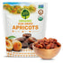 Happy Village Organic Turkish Dried Apricots, No Sugar Added Dried Fruit, 40