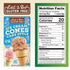 1.2 Oz (Pack 12) Lets Do Gluten Free Ice Cream Cones - Sugar Cones for Ice Cream, Mini Ice Cream Cones, Ice Cream Cups