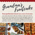 1917 Beatrice Bakery Brandy Snifter Premium Fruitcake, Grandma's Old Fashioned Rich, Moist Dark Fruitcake With Essence