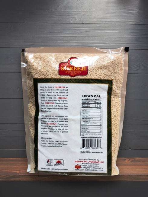 4lb Urad Dal (Matpe Beans With Skin)
