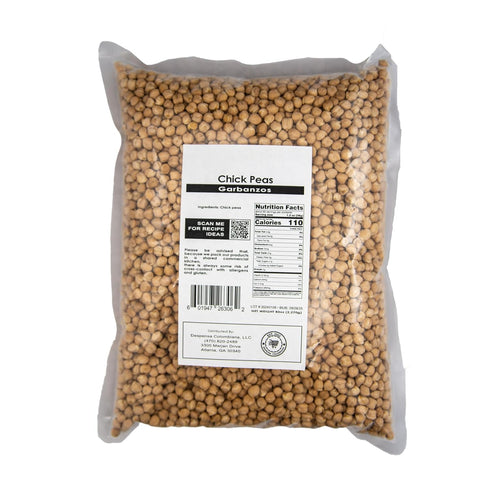 5 Lbs 80.00 oz Dry Chick Peas Bulk - Garbanzos Bulk Grown in USA - Triple Cleaned Chickpeas - Despensa Colombiana Dried