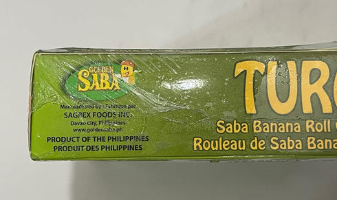 Generic 1 LB pack (2-Packs) Golden Saba TURON (Banana Roll with Jack Fruit) per