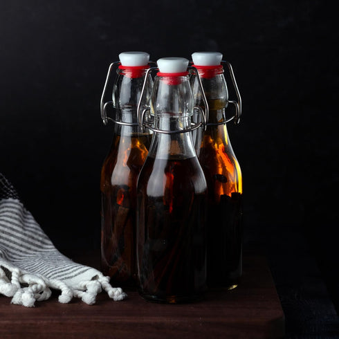 5 Organic Madagascar Vanilla Beans. Whole Grade A Vanilla Pods for Vanilla Extract and Baking