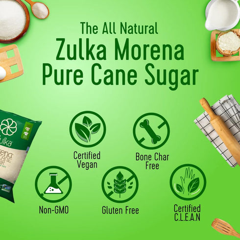 1lb Zulka Azucar Morena Pure Cane Sugar