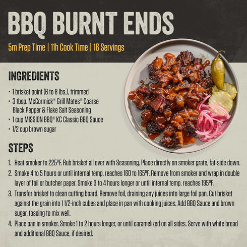Mission BBQ 16 oz BBQ Sauce, KC Classic, A Kansas City Style Barbecue Sauce That Is Perfect For Adding A Sweet, Smoky