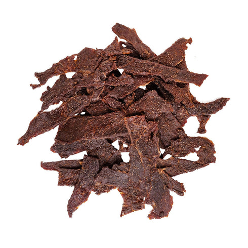 16oz Mahogany Smoked Meats: Peppered Brisket Jerky