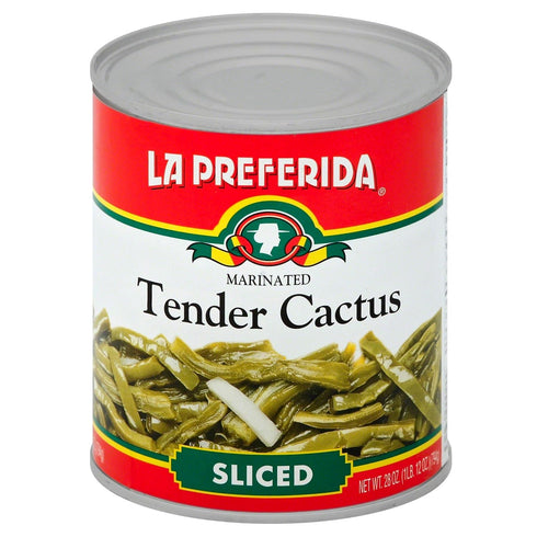 28 oz (Pack 3) La Preferida Tender Cactus - Nopalitos Tiernos