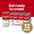 98% 22.6 oz (12 Pack) Campbell's Condensed Fat Free Cream of Chicken Soup, Family Size Can