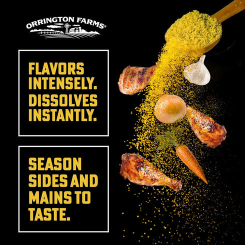 Orrington Farms Chicken Flavored Broth Base & Seasoning, 12 oz Jar, Ready-To-Use