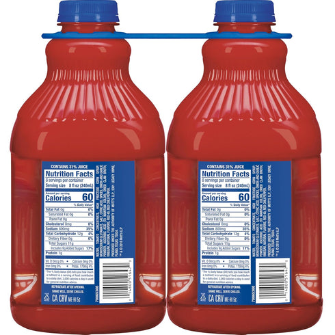 64 oz 2 Pack, Clamato Original Tomato Cocktail, fl bottle Flavored With Tomato Juice & Spices, Perfect Mixer for the