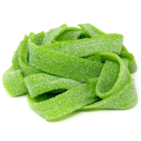 4 Pack Snacktery Green Apple Sour Belts - St Patricks Day Candy Belts - Vibrant & Tangy Sour Strips - Vegan & Kosher