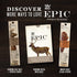 Pack 12 EPIC Bars, Variety (Chicken, Beef, Venison), Keto-Friendly, Bars