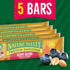 5 7.1 oz Nature Valley Protein Smoothie Chewy Snack Bars, Berry Blend Protein Bars, Bars