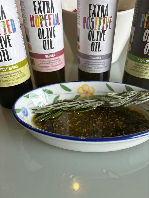 SINDYANNA OF GALILEE Zaatar Spice Mix, Fair Trade Za’atar from Galilee, Made in Israel (40 gr.)