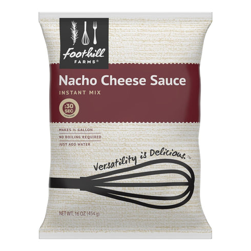 Foothill Farms Nacho Cheese Sauce Mix, 16 oz Bag - Pack of 1