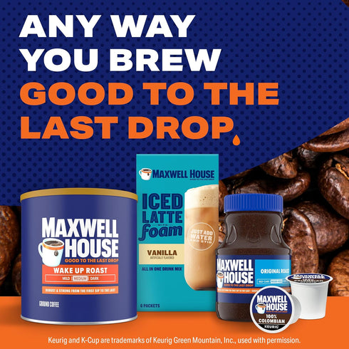 Maxwell House 28.4oz Ground Coffee, Medium Wake Up Roast