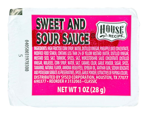 House Recipe 1 oz. 20 Count (10) (5) (5) Condiment Sauce Variety Dipping Cups | Kosher | - Barbeque, Sweet & Sour