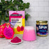 3.5 Wilderness Poets Freeze Dried Dragon Fruit Powder - Pink Pitaya (Pitahaya) Ounce