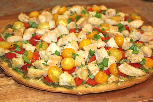 7" (5 Pack) Golden Home Bakery Products Ultra Thin Pizza Crust