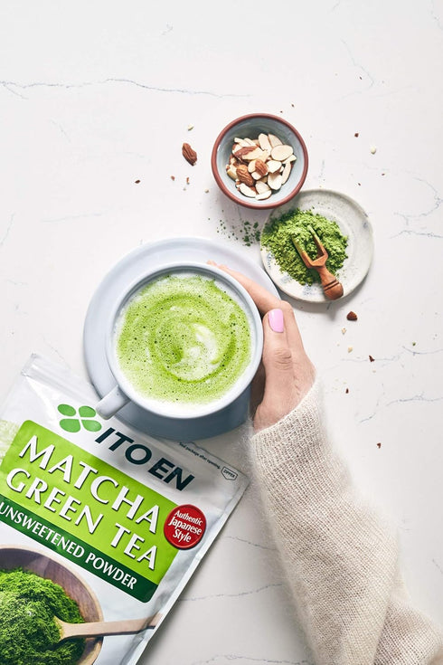 12 Oz Ito En Matcha Green Tea, Japanese Matcha Powder, Unsweetened