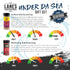 Set, 4 Set Lane's Under Da Sea Gift All-Natural Rubs Gift of Blackened Seasoning, Honey Sriracha Seasoning, Sweet Heat