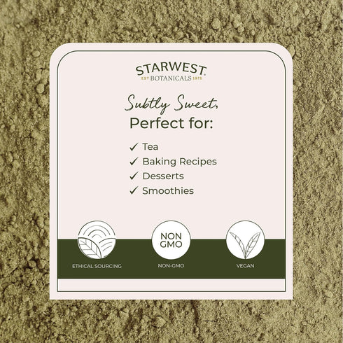 4 oz Starwest Botanicals Organic Chamomile Flower Powder - Dried Loose Leaf Herb for Tea, Herbal Lotions, & Baking
